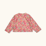 Lalaby Mimi baby shirt in berry betsy pink liberty organic cotton