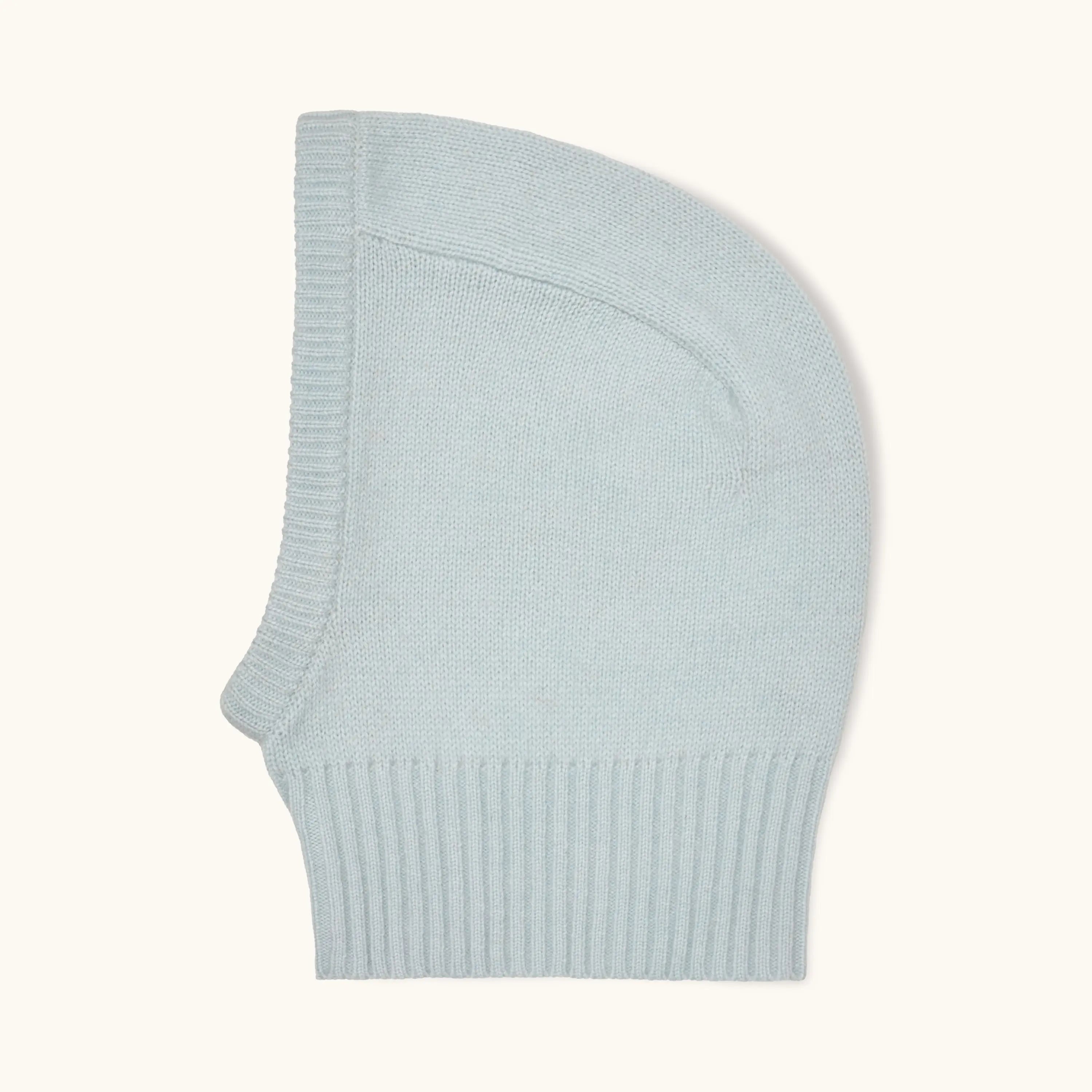 Lalaby Mio balaclava for babies and kids  in bluey light blue cashmere