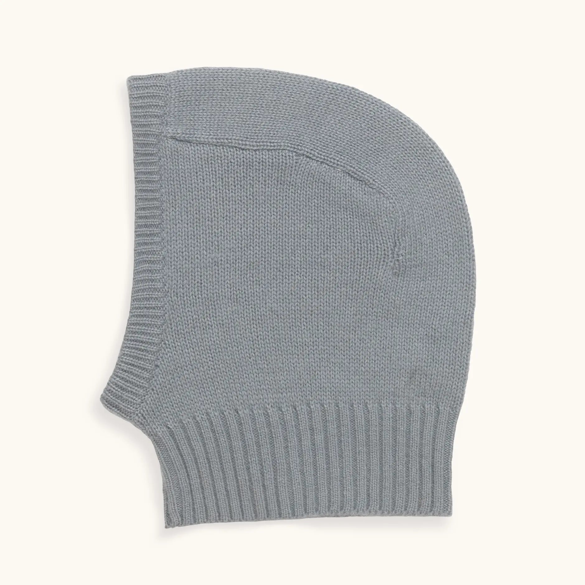 Lalaby Mio balaclava for babies and kids in dove blue cashmere