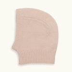 Lalaby Mio balaclava for babies and kids in powder pink cashmere