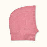 Lalaby Mio balaclava for babies and kids in sorbet pink cashmere