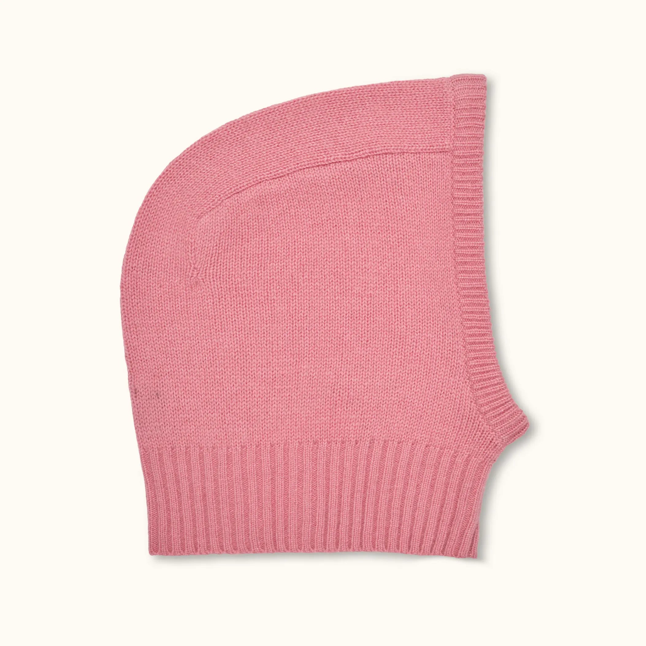 Lalaby Mio balaclava for babies and kids in sorbet pink cashmere