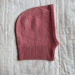 Lalaby Mio balaclava for babies and kids in sorbet pink cashmere