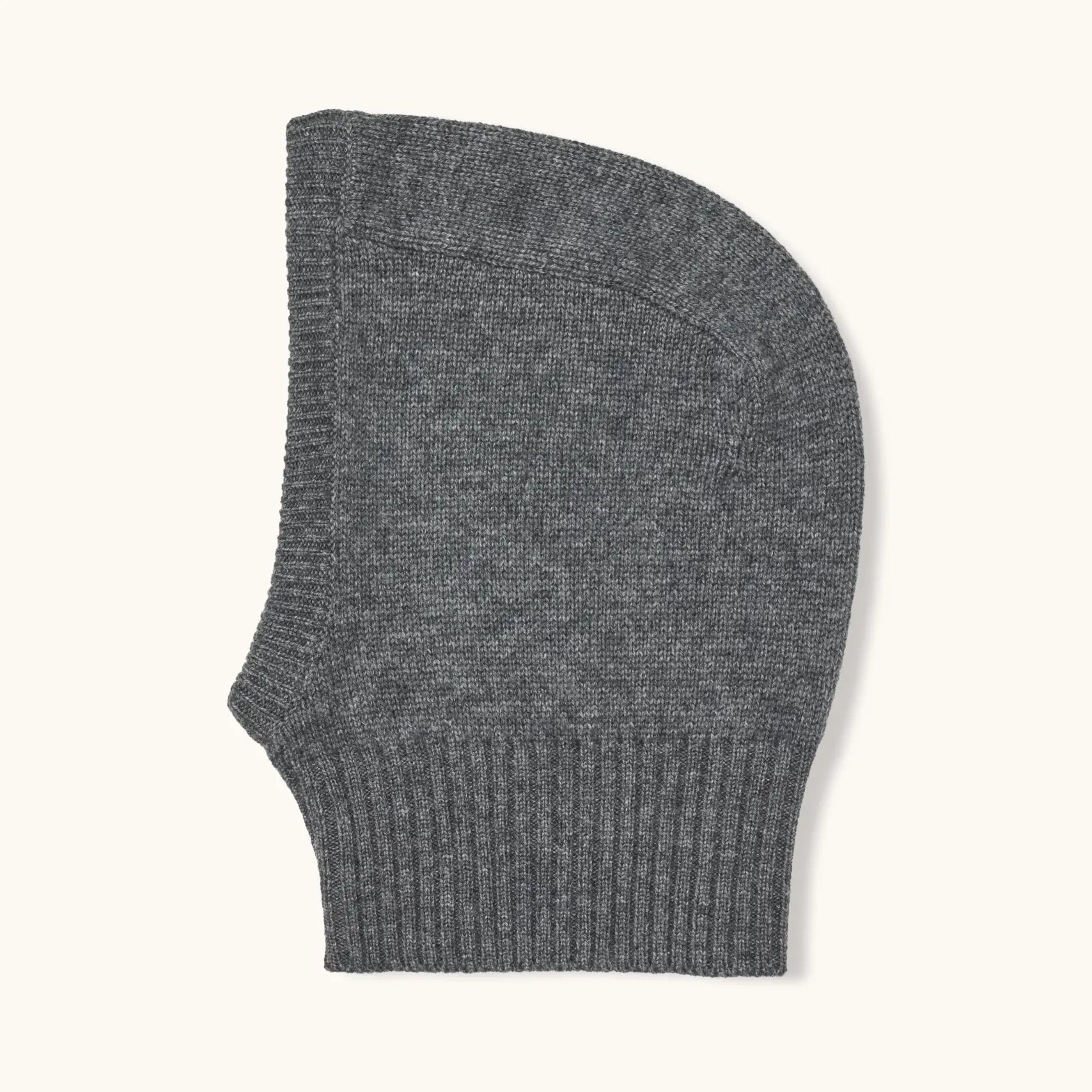 Lalaby Mio balaclava for babies and kids in storm grey cashmere