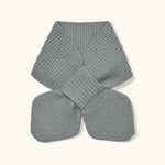 Lalaby Rita scarf for kids in dove blue cashmere