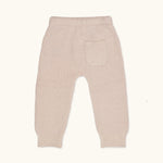 Lalaby Stormy pants for babies in powder pink cashmere
