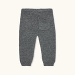 Lalaby Stormy pants for babies in storm grey cashmere