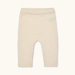 Lalaby Suri pants for babies in natural white merino wool