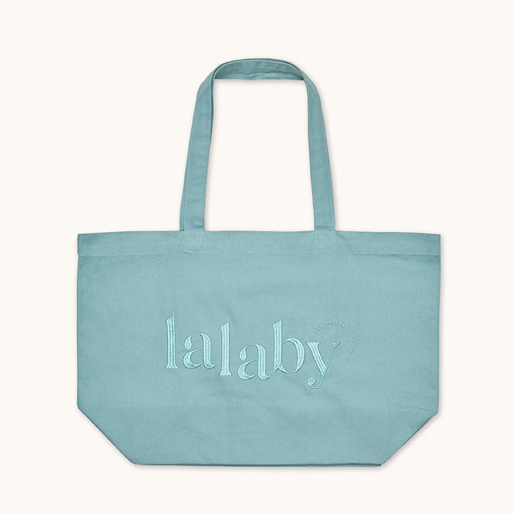 Lalaby Toto tote bag in a natural beige color, made from organic cotton, for everyday use