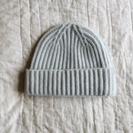 Lalaby Woody beanie for kids and adults  in bluey light blue cashmere