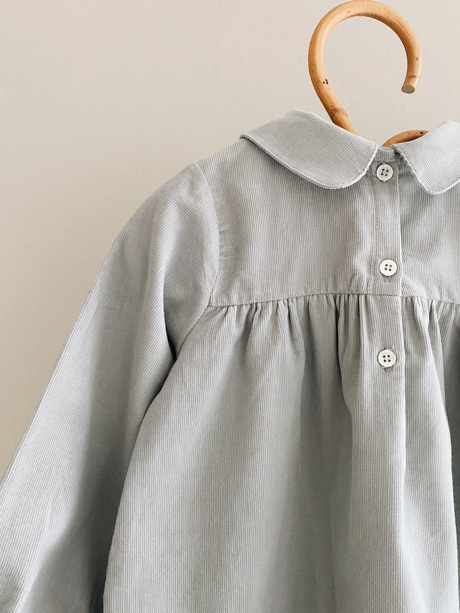 Audrey dress barely blue (baby)