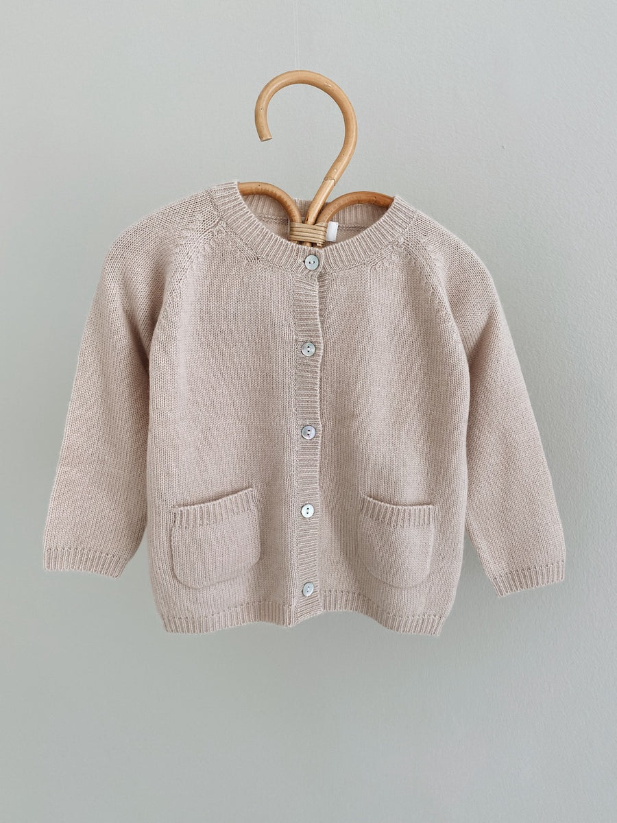Bobbie cardigan powder (baby)