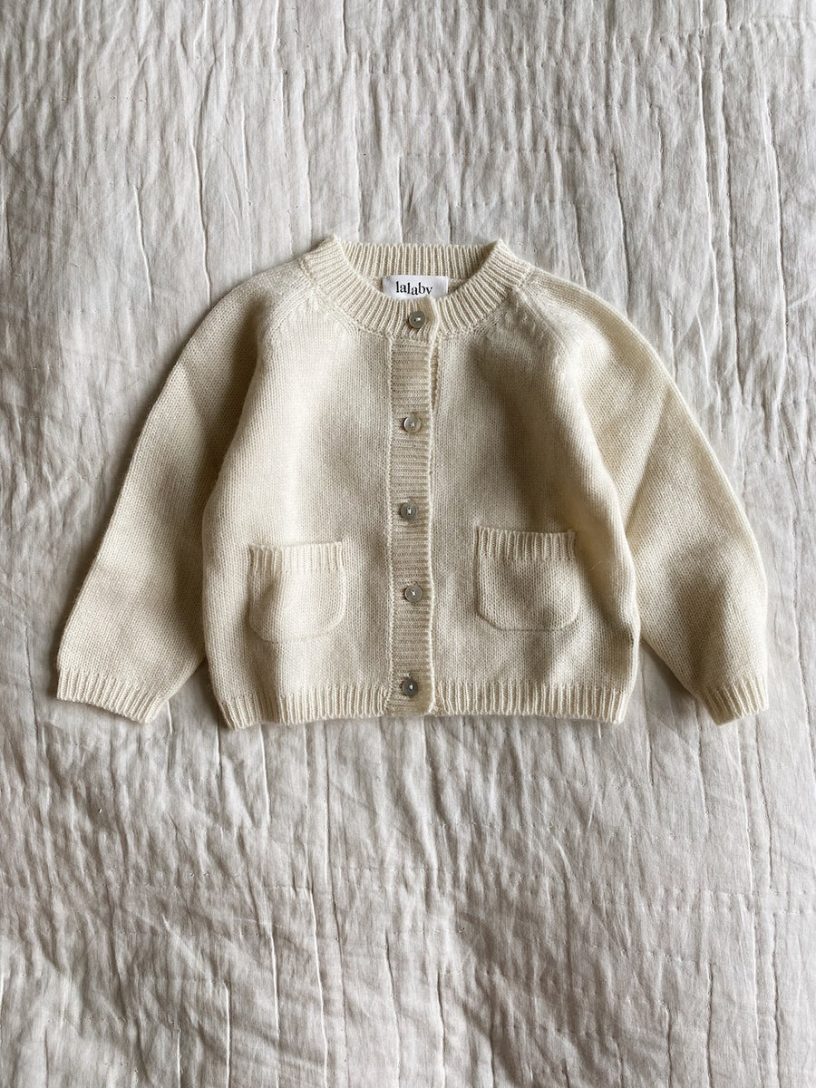 Bobbie cardigan natural baby