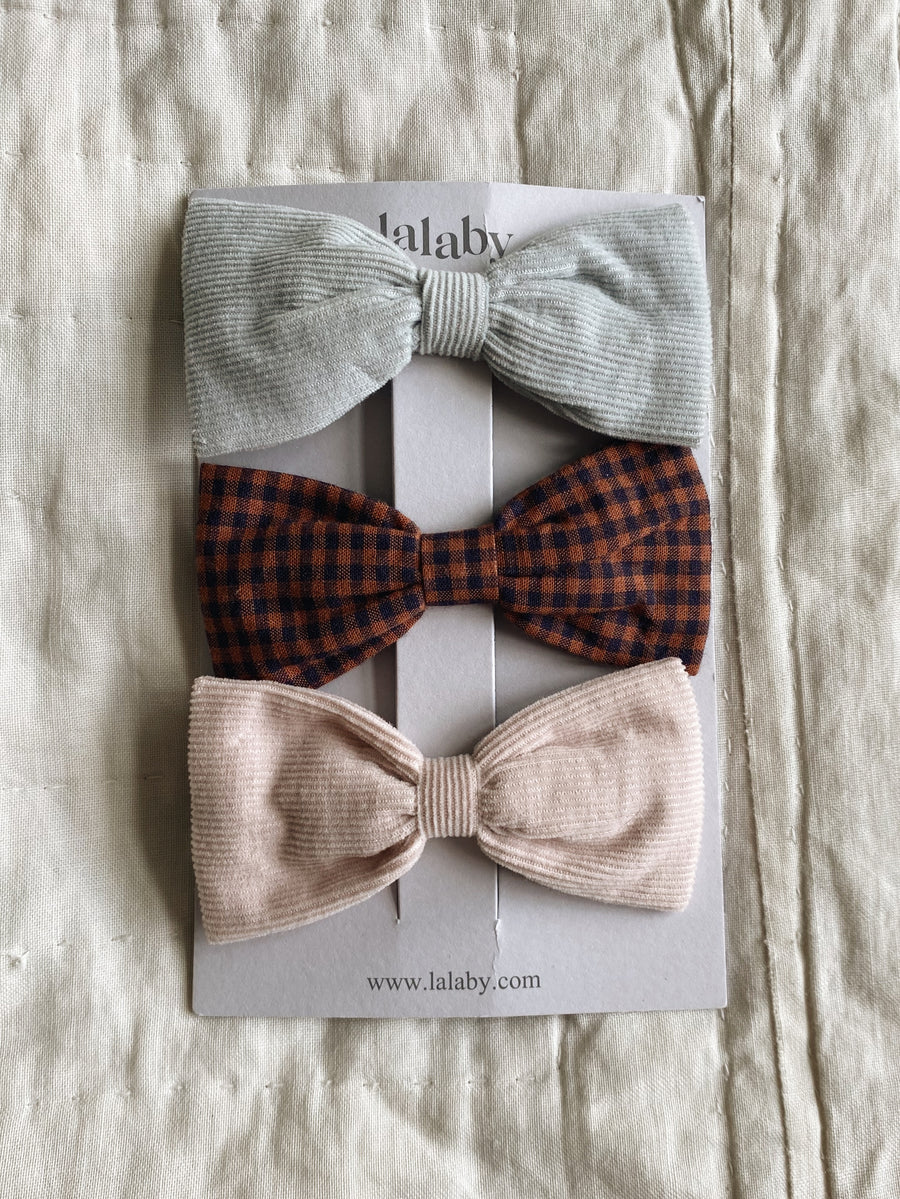 Hair bow 3-pack