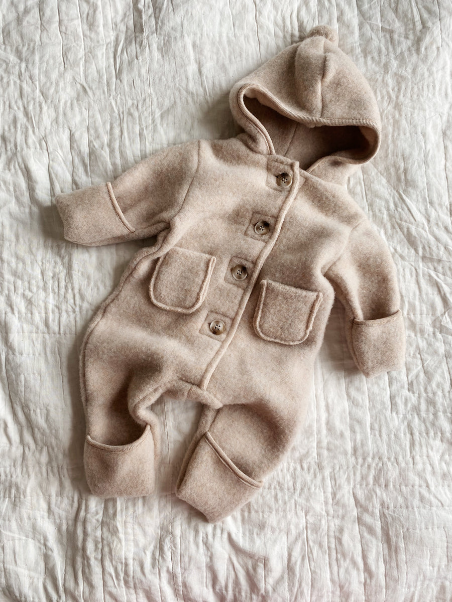 Teddy onesie oat