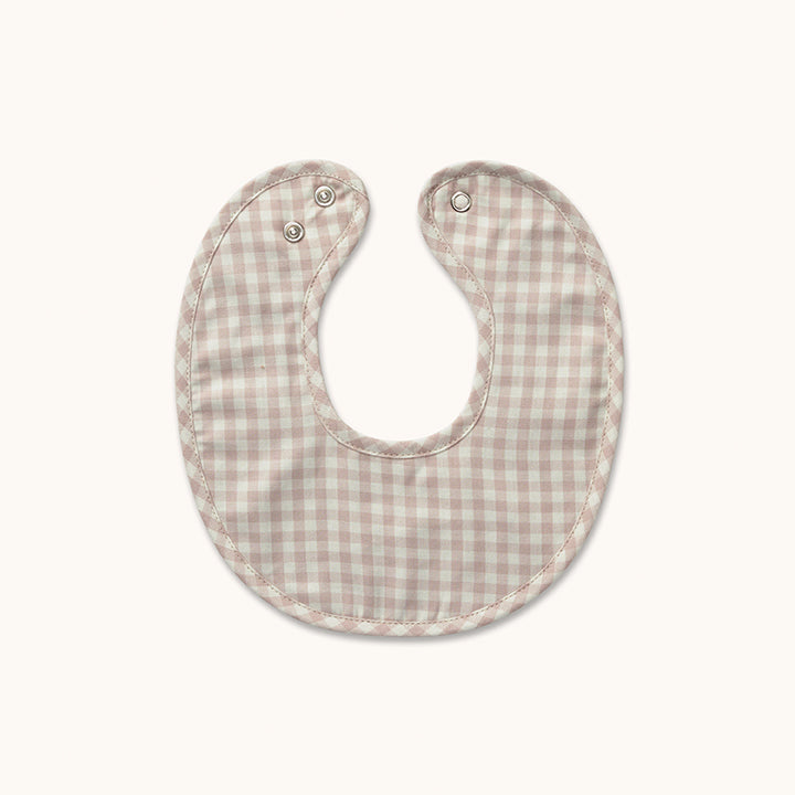 Bibi Bib 2-pak - blue gingham