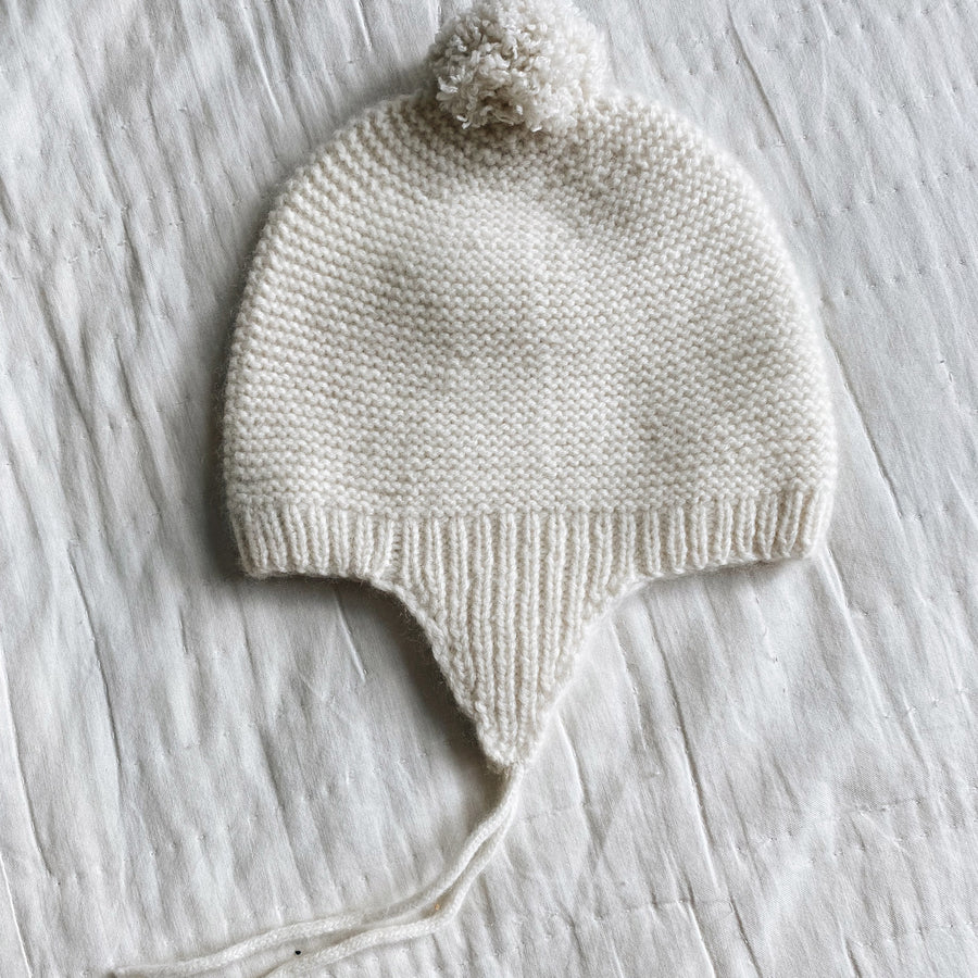 Bobo cashmere hat natural - lalaby.com