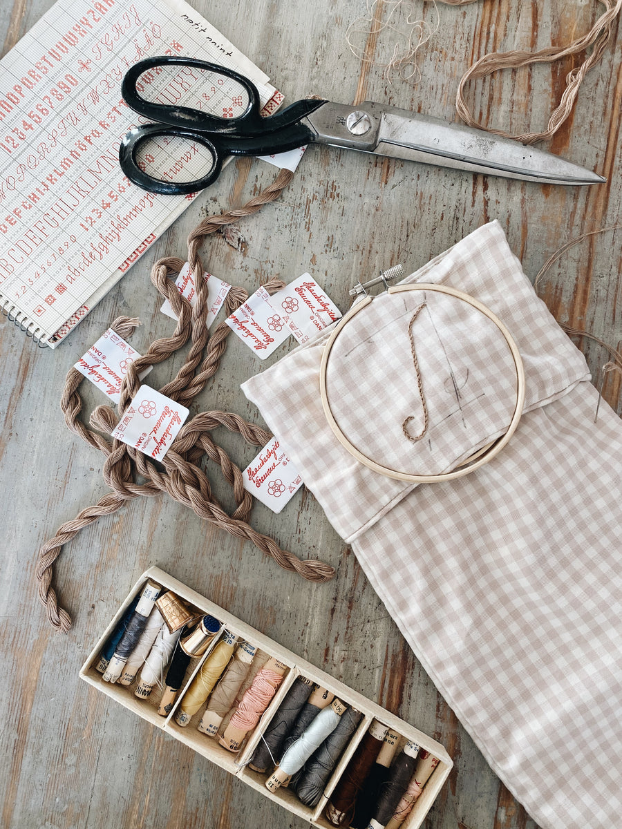 Christmas stocking beige - SOLD OUT