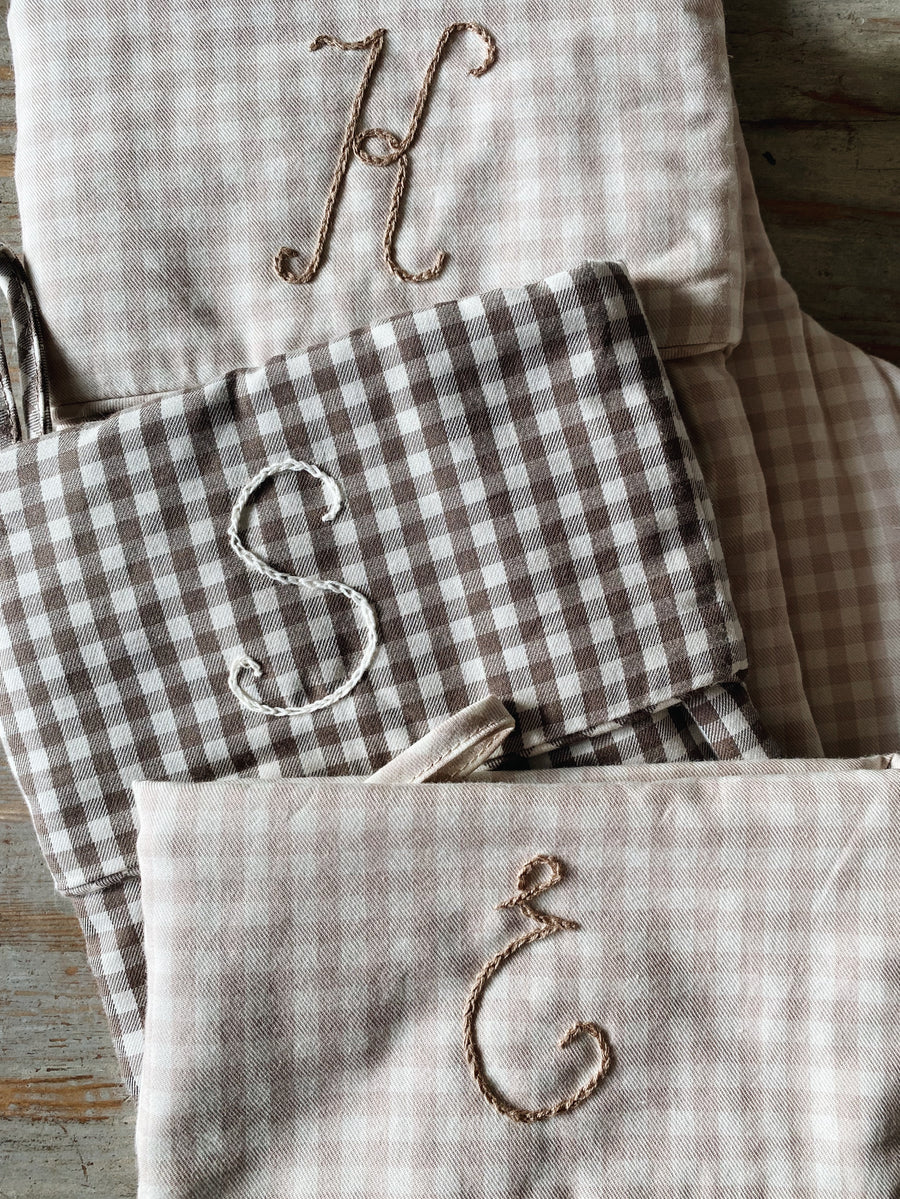 Christmas stocking brown - SOLD OUT