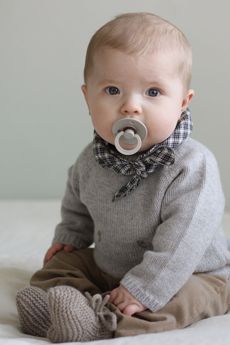 Eddie scarf winter check - lalaby.com