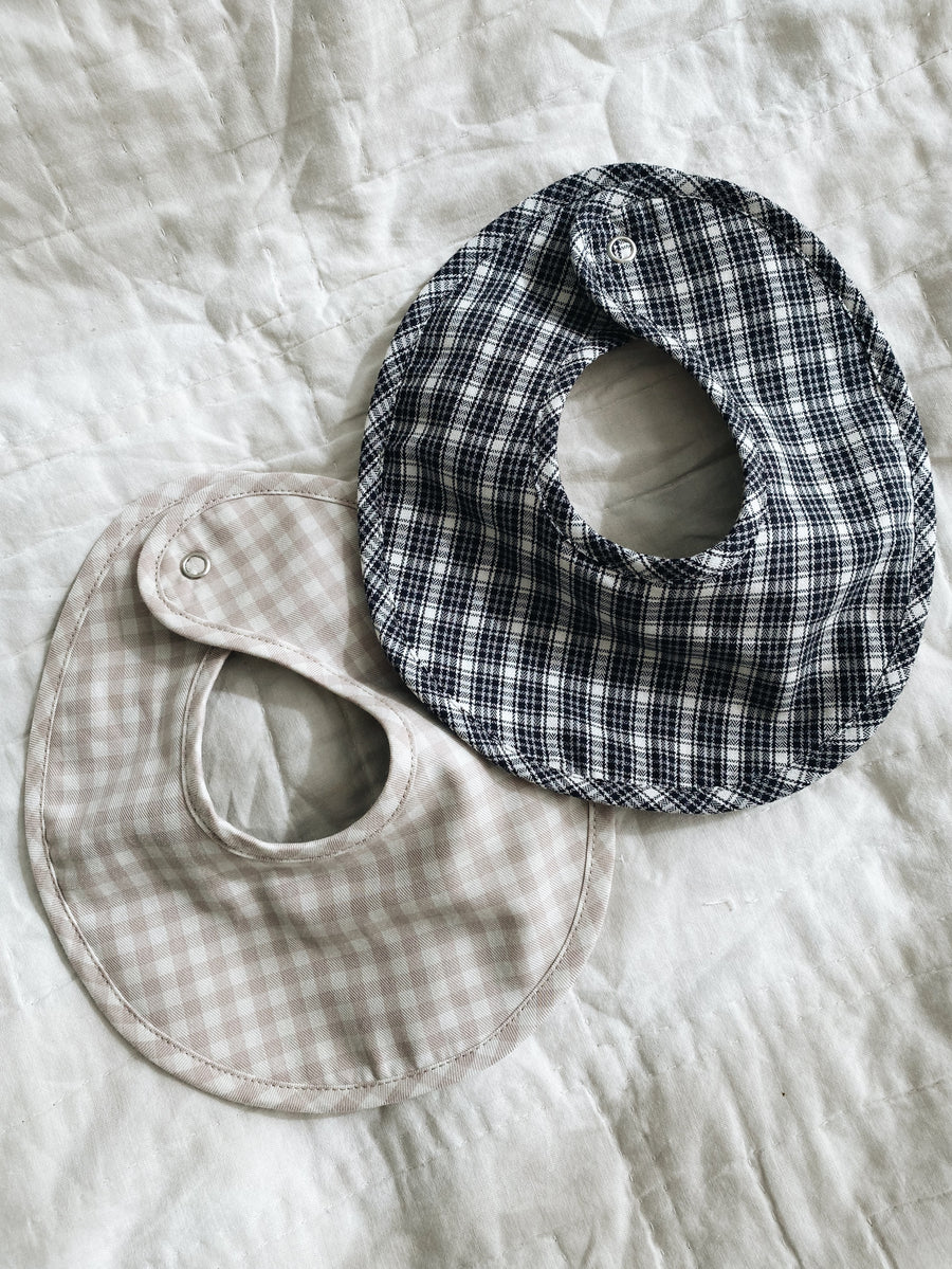 Bibi bib 2-pack - winter check