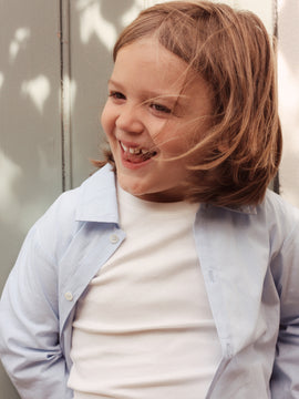 Haley tee natural white