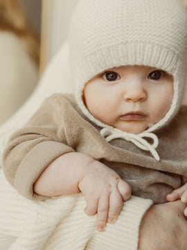 Bobo cashmere hat natural