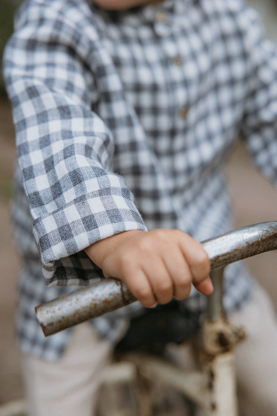 Carlo skjorte elephant check (kids)