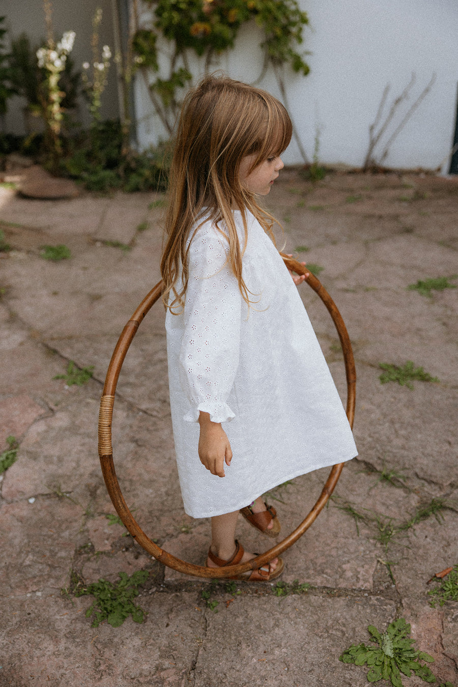 Lilou dress broderie anglaise