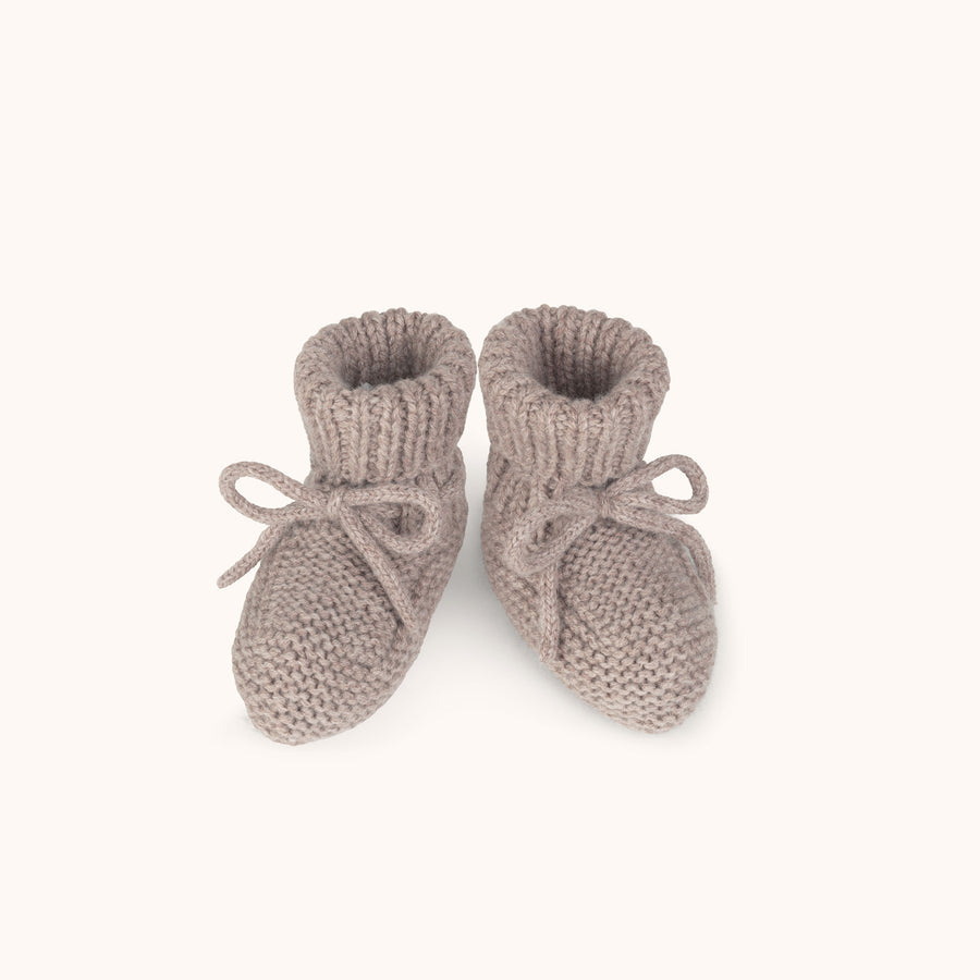 Alpha cashmere shoes toast - lalaby.com