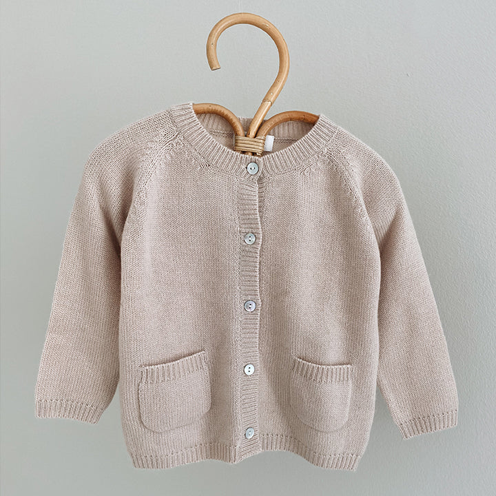 Bobbie cardigan powder kids - lalaby.com