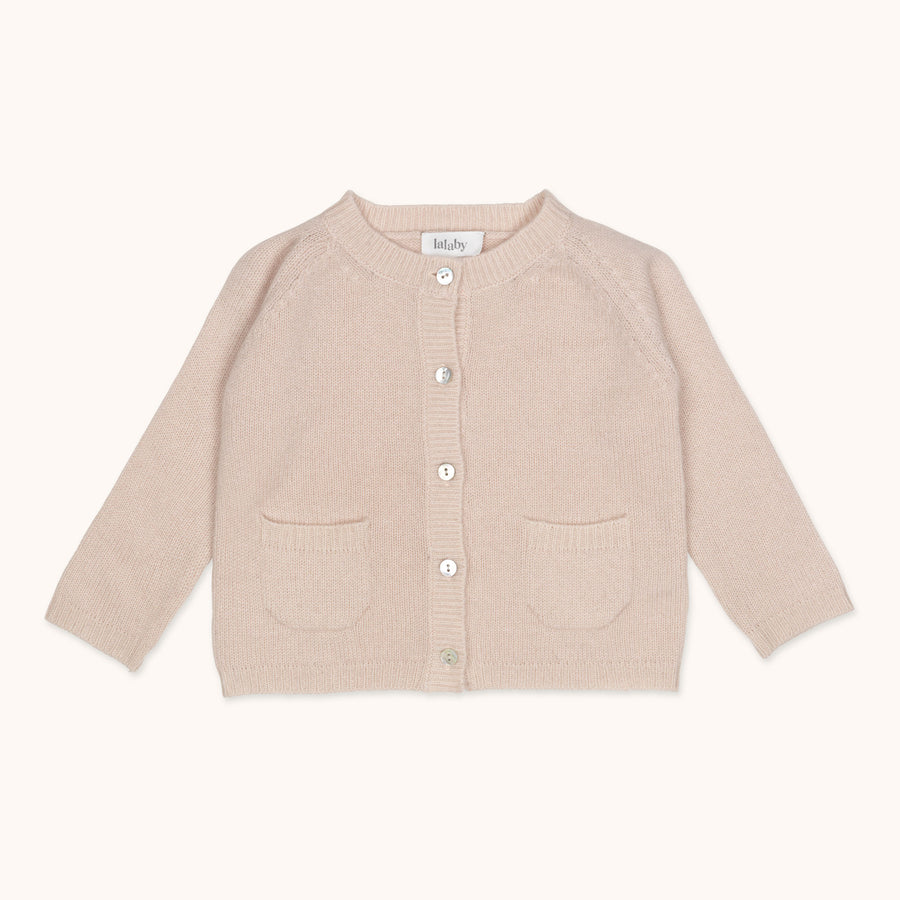 Bobbie cardigan powder baby