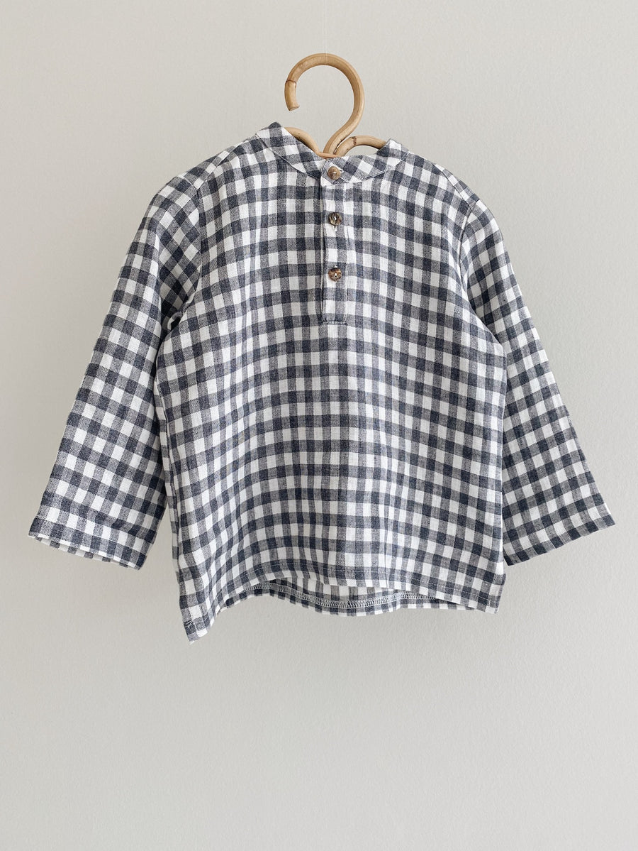 Carlo skjorte elephant check (kids)