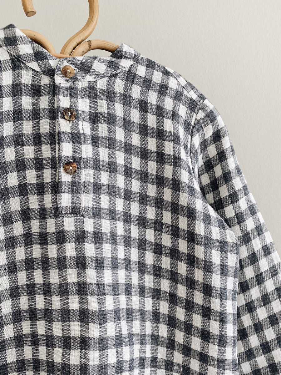 Carlo skjorte elephant check (kids)
