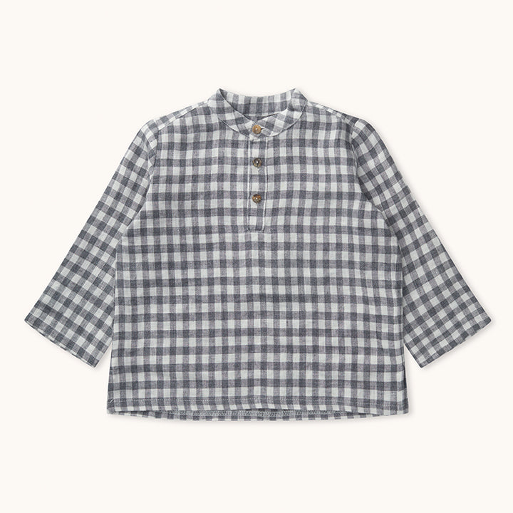 Carlo skjorte elephant check (kids)