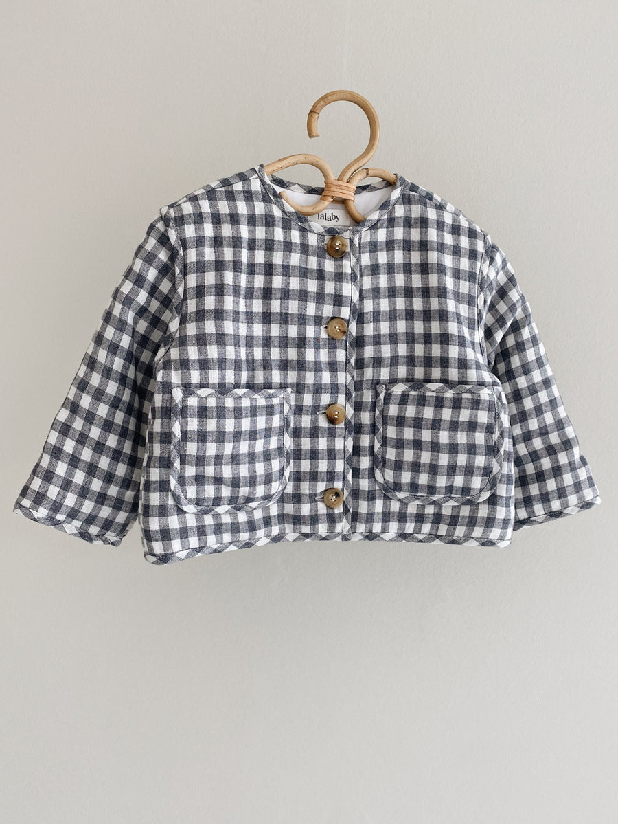 Frey jacket elephant check
