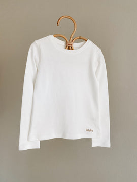 Haley tee natural white