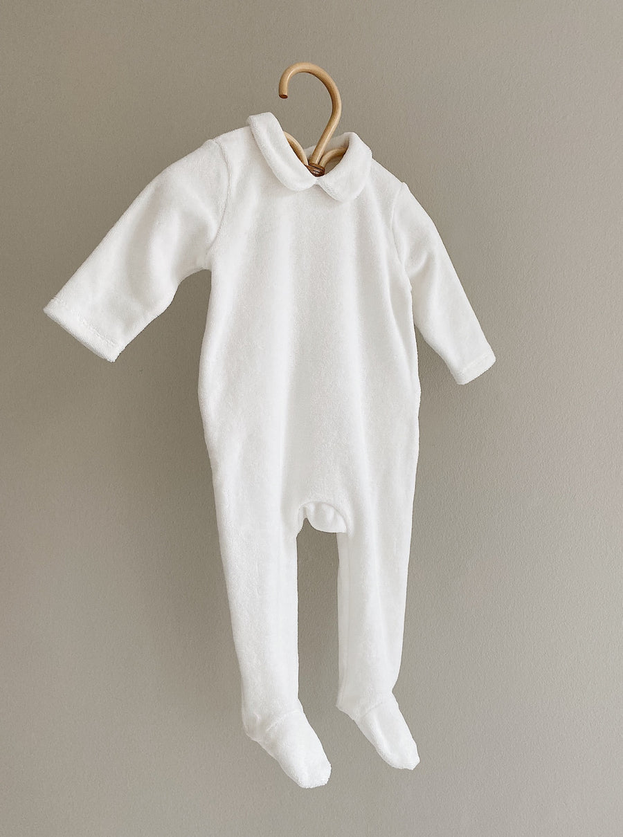 Moon jumpsuit natural white