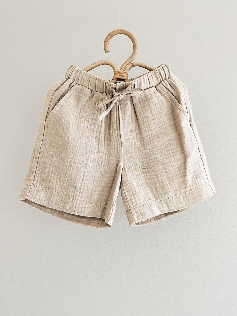 Wilder shorts muslin sand